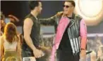  ??  ?? Daddy Yankee (right), pictured in this April 27, 2017 file photo with Luis Fonsi, attributes the hip-shaking popularity of his latest song “Dura” to “the magic of music”. — AFP