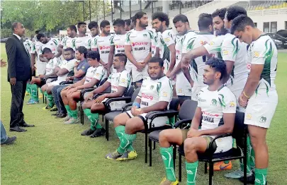  ??  ?? Sri Lanka has no 15s rugby for 2018, but the island nation is fully focused on the 7s circuit while SLR is running through trouble times - File pic by Amila Gamage