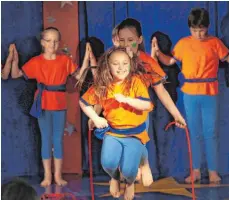  ?? FOTO: HEISS/SCHULE ?? Große Begeisteru­ng bei den kleinen Künstlern.