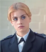  ?? ITV STUDIOS AND NOHO FILM & TELEVISON ?? Stefanie Martini plays Jane Tennison, a young police inspector in the mystery prequel “Tennison,” which aired on PBS’ “Masterpiec­e” this year.