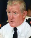  ??  ?? ‘Bated breath’: Assistant Garda Commission­er Pat Leahy