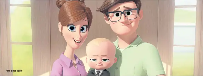  ??  ?? ‘The Boss Baby’