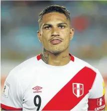  ??  ?? Paolo Guerrero