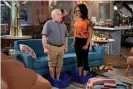  ?? In with both feet ... Leslie Jordan and Kyla Pratt in Call Me Kat, the US remake of Miranda. Photograph: Fox/Image Collection/Getty Images ??