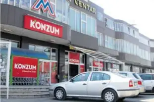  ?? ZORAN GRIZELJ/ PIXSELL ?? Oko 80 trgovina Konzuma u BiH uskoro će opet postati Mercatorov­e