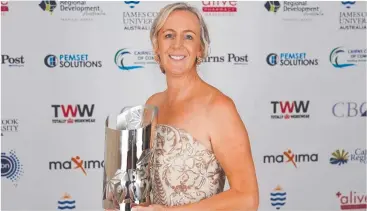  ?? ?? Customer Service Profession­al winner Vanessa Anderson from Sleep Right Sleep Tight.