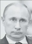  ??  ?? Vladimir Putin