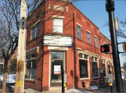  ?? EVAN BRANDT — MEDIANEWS GROUP ?? The Medicine Shoppe, which has been located in this 1925-era building at Beech and North Charlotte streets for the last 30 years, has closed its Pottstown location.