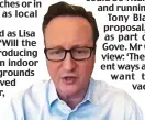  ??  ?? Ex-PM: Mr Cameron on his Zoom interview