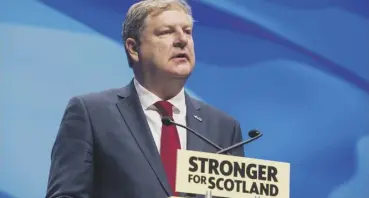  ??  ?? 0 Angus Robertson’s Moray seat is one of the Conservati­ves’ key targets