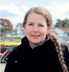  ?? BILD: ANNIKA SAHLIN OTTOSSON ?? Agneta Pettersson Bell, avgående ordförande i Södra Bohusläns Räddningst­jänstförbu­nd.