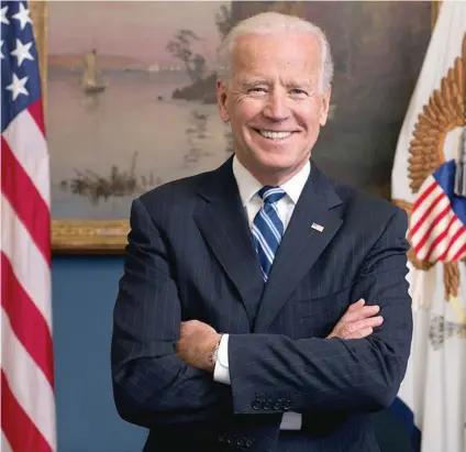 ?? Joe Biden jugó fútbol americano en el colegio y universida­d. Shuttersto­ck/La República ??