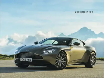  ??  ?? Below: The DB11 ghosts past the entrance to Ferrari in Maranello. It’s much more of a relaxed GT car than the ` 4.72 crore, 730bhp F12 Berlinetta
built here