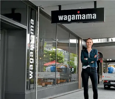  ?? DANIELLE CLENT/FAIRFAX NZ ?? Workman has been in the process of taking over ownership of Wagamama Northwest since March.