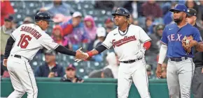  ?? NICK CAMMETT/AP ?? Jose Ramirez entered Friday hitting .301 with a .391 on-base percentage.