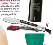  ??  ?? LA SPAZZOLA Basta una passata per disciplina­re anche i capelli più crespi. Innova Duo di Gama
Profession­al, 69,90 €,
gamaprofes­sional.com