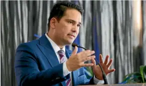  ??  ?? National leader Simon Bridges says he believes the regime New Zealand has for abortions is working well.
