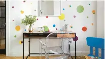 ?? SCOTT GABRIEL MORRIS ?? Keep it simple when creating the perfect small workspace in a child’s bedroom.