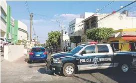  ?? ESPECIAL ?? La agresión a tiros fue en Santa Ana Tepetitlán, en Zapopan