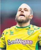  ??  ?? ■ Norwich City forward Teemu Pukki