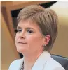  ??  ?? First Minister Nicola Sturgeon is to give written evidence to the inquiry.