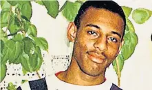  ??  ?? A mother’s son: Stephen Lawrence was murdered in 1993