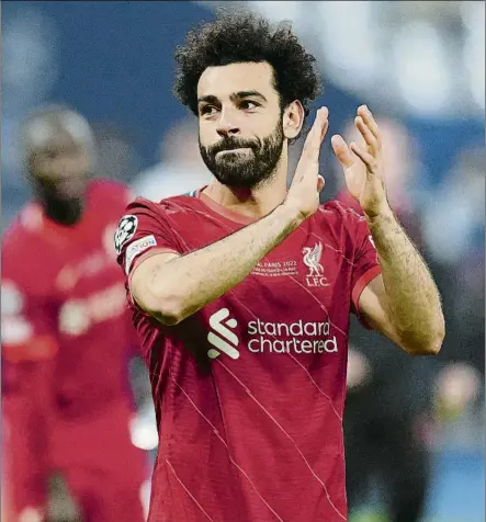  ?? FOTO: AP ?? Salah sigue sin renovar con el Liverpool y podría dejar el club de la Premier League este mismo verano