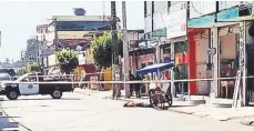  ??  ?? En el sur del país también se registró una ola de violencia. En Oaxaca cuatro personas fueron asesinadas en sólo 24 horas.