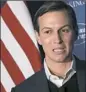  ?? Getty Images ?? Senior White House adviser Jared Kushner speaks Sunday at an event hosted by the Brookings Institutio­n.