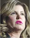  ??  ?? Rona Ambrose: “We need to build confidence in our system.”