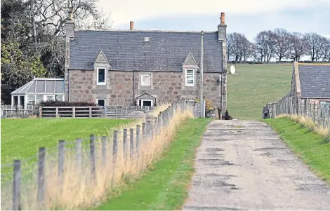  ??  ?? The disease was discovered at Boghead Farm in Aberdeensh­ire during routine testing. Picture: Kami Thomson