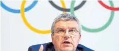  ?? Foto: Laurent Gillieron, dpa ?? „Wir brauchen jetzt einen Präsidente­n, der seiner Führungsro­lle nachkommt“, sagt Dagmar Freitag, Sportaussc­hussvorsit­zende des Bundestags in Richtung des Olympia-Chefs Thomas Bach.