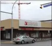  ?? RON SEYMOUR/The Daily Courier ?? This building, at the corner of Pandosy Street and Leon Avenue, could become a cannabis retail store pending city council approval. It’s one of 31 possible pot shop locations now identified by the city.