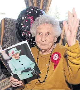  ?? Pictures: Gareth Jennings. ?? Mary Geekie turned 100 yesterday.