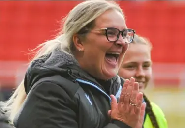  ?? Picture: Steve Smyth ?? Reading FC boss Kelly Chambers enjoyed seeing her side win against West Ham