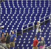  ?? ASSOCIATED PRESS PHOTO, 2022 ?? MLB teams are struggling to fill the stands now, even without pandemic-related attendance restrictio­ns.