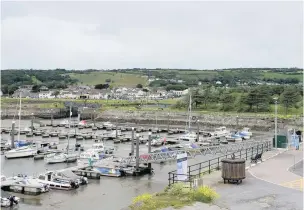  ??  ?? Burry Port and its harbour face some major changes with plans for a supermarke­t, enterprise village, housing developmen­t and leisure opportunit­y and new marina facilities.