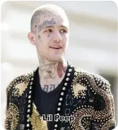  ??  ?? Lil Peep