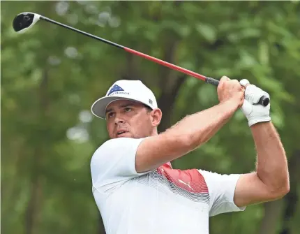  ?? JOHN DAVID MERCER/USA TODAY SPORTS ?? Gary Woodland finished in a tie for sixth in the PGA Championsh­ip, and his length off the tee, plus a revived putting stroke, could make him a candidate for U.S. Ryder Cup captain Jim Furyk to consider.