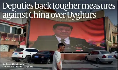  ?? PHOTO: GETTY IMAGES ?? Kashgar, the site of a crackdown against Uyghurs