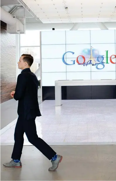  ??  ?? Google controls more than 90 percent of the UK’s £7.3 billion search advertisin­g market, the CMA says. AFP/File