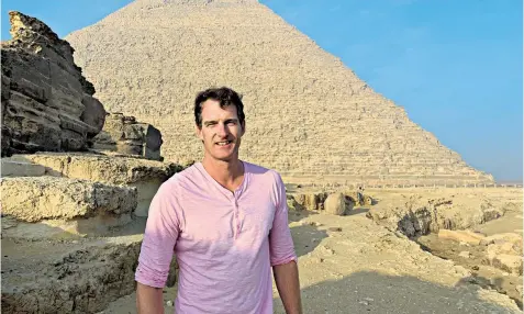  ??  ?? Royal quest: Dan Snow, above; Howard Carter opens Tut’s coffin; the intricate death mask, below