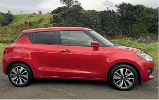  ?? ROB MAETZIG/STUFF ?? The Suzuki Swift hatch was New Zealand’s most popular passenger car in February.