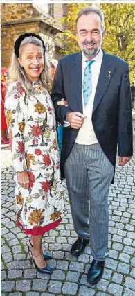  ?? ?? Unternehme­rin Christian Reid ist die neue Frau an der Seite von Karl Habsburg, im Frühjahr wurde geheiratet