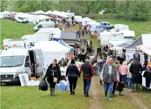  ?? Mikal Ludlow Photograph­y ?? Following the cancellati­on of both Stow Horse Fairs in 2020, today’s event has been given the green light after Covid-19 rates have declined across the county
