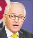  ??  ?? Malcolm Turnbull