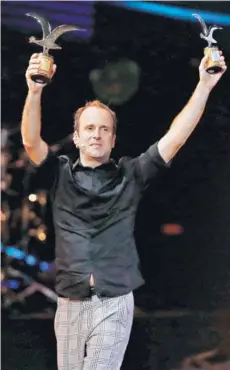  ??  ?? Stefan Kramer se ha presentado dos veces en el Festival de Viña del Mar: en 2008 y 2018.