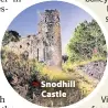  ??  ?? Snodhill Castle