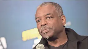  ??  ?? Actor LeVar Burton will be in Memphis for an April 3 “MLK50” screening. the concert to honor the city’s