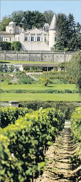  ?? PHILIPPE ROY / AFP ?? Buque insignia
El Château Lafite, eje familiar inicial, se extiende hoy a viñedos de Chile y Argentina